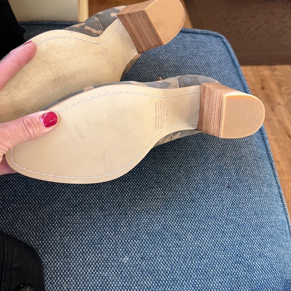 NWOT camouflage Silent D ankle boots  size 41 (10) - Picture 6 of 8